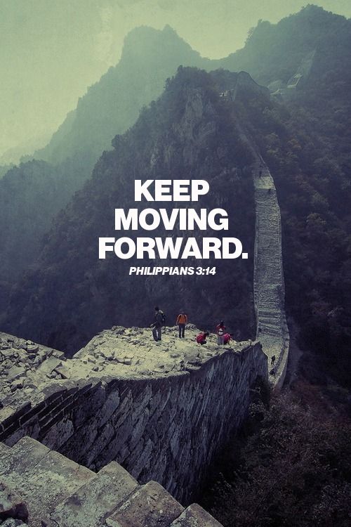 Hold On...Move Forward with God!