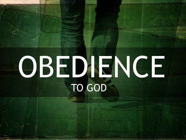 Being Obedient on God's Terms
