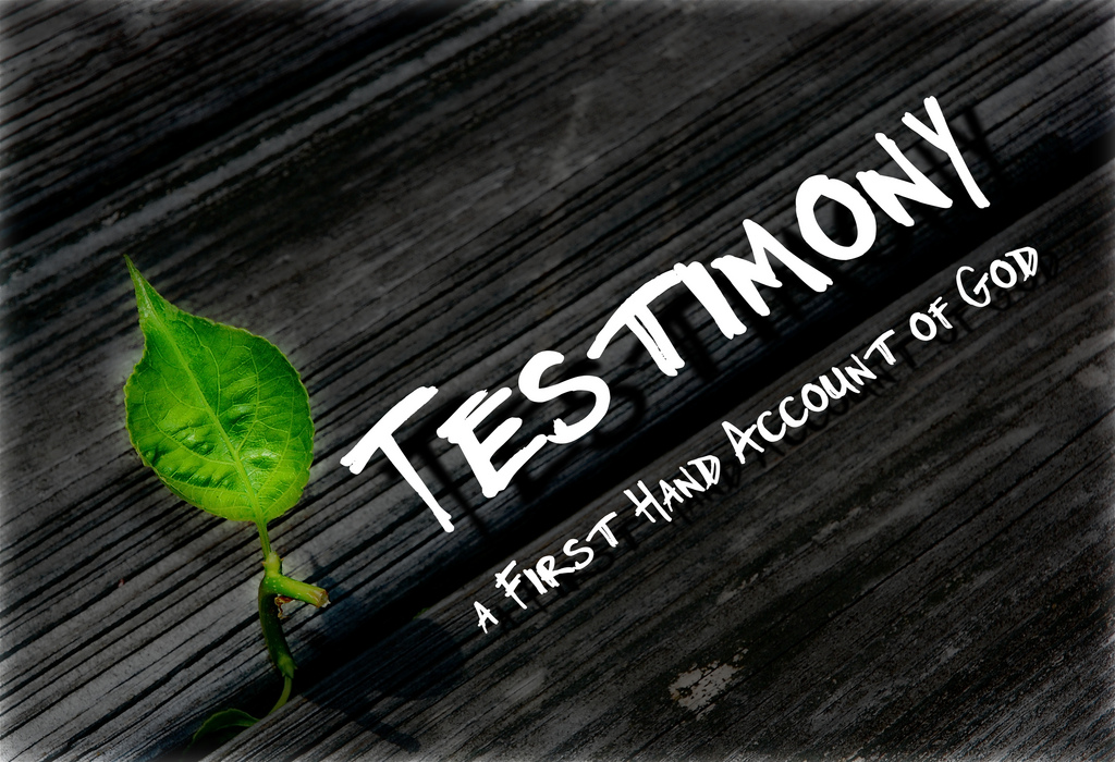 Personal Testimony