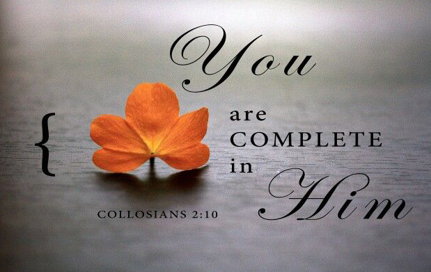 You Are Complete In Him